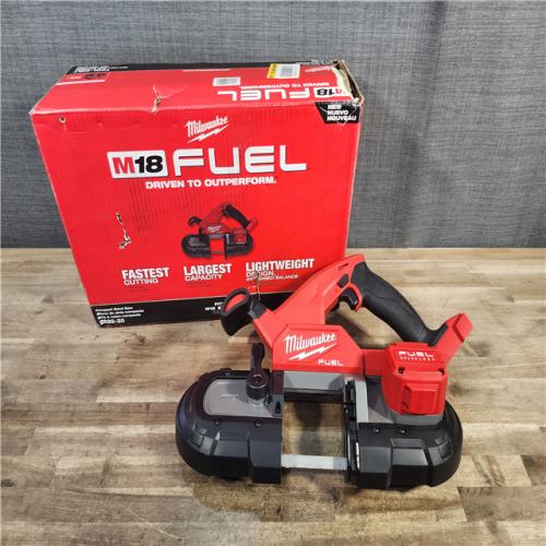 HOUSTON LOCATION - AS-IS Milwaukee M18 Fuel 3-1/4  18V Brushless Compact Band Saw 2829-20 (Bare Tool)