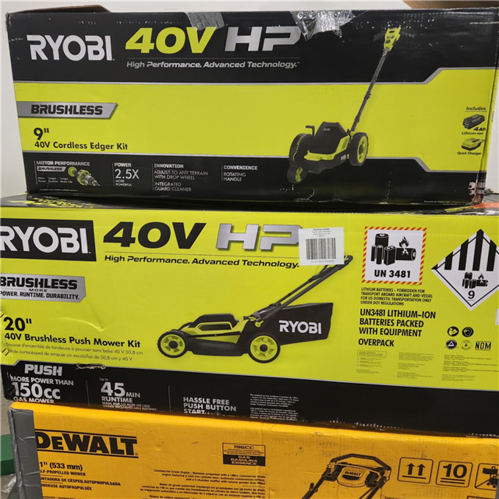Dallas Location - As-Is Lawn Mower Pallet