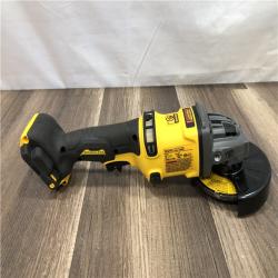 AS-IS DEWALT FLEXVOLT 60V MAX Cordless Brushless 4.5 in. to 6 in. Small Angle Grinder with Kickback Brake (Tool Only)
