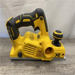 AS-IS DEWALT 20V MAX XR Cordless Brushless 3-1/4 in. Planer (Tool Only)