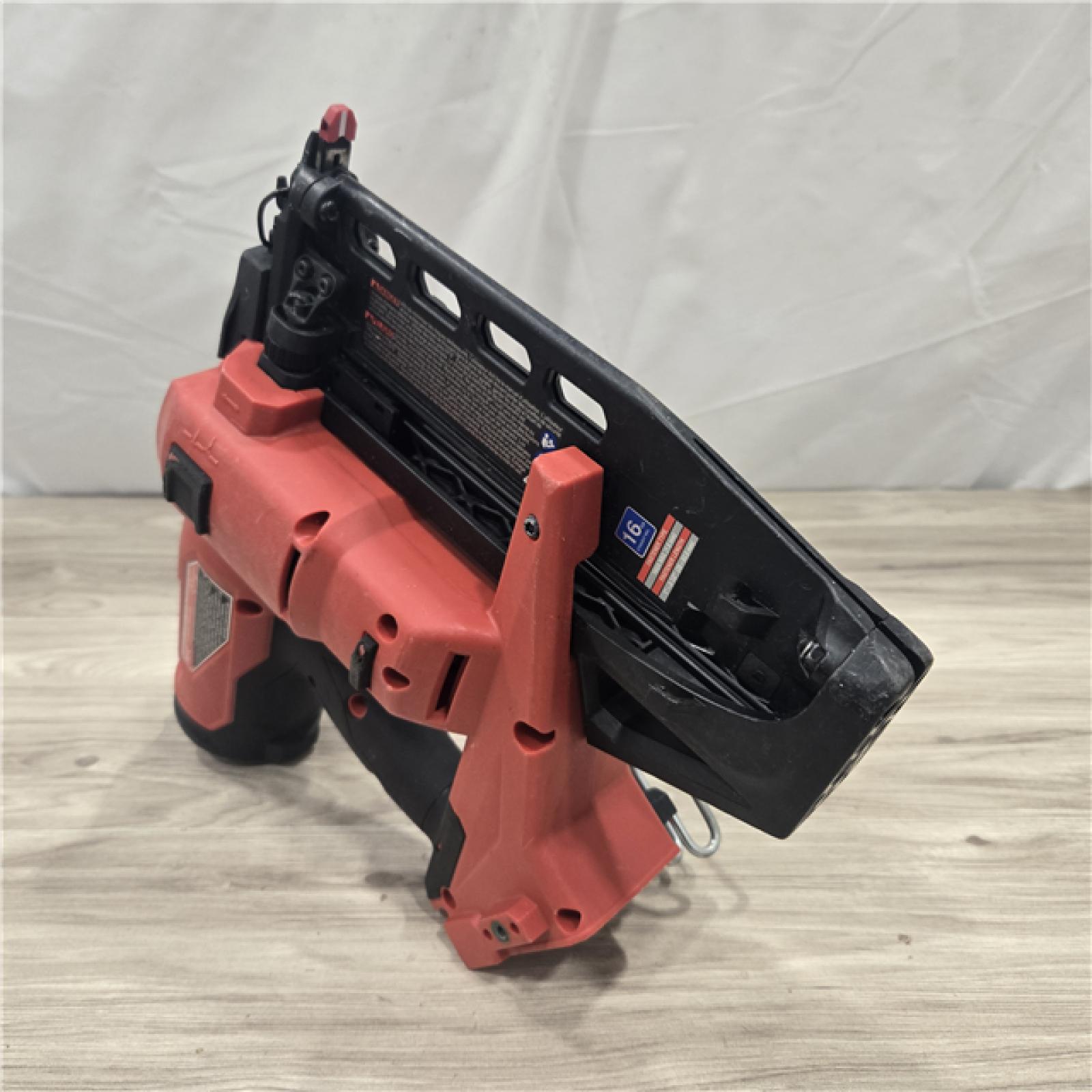 AS-IS MILWAUKEE 16 GAUGE STRAIGHT FINISH NAILER (TOOL ONLY)