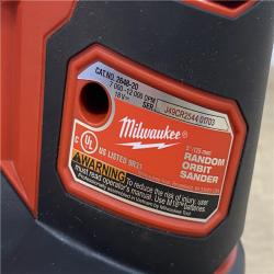 AS-IS Milwaukee 18V Lithium-Ion Cordless 5 in. Random Orbit Sander (Tool-Only)