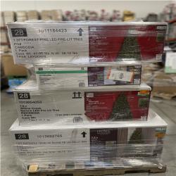DALLAS LOCATION- AS-IS Mixed Christmas Tree PALLET (9 UNITS)
