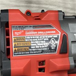 AS-IS Milwaukee FUEL 18V Lithium-Ion Brushless Cordless Hammer Drill and Impact Driver Combo Kit