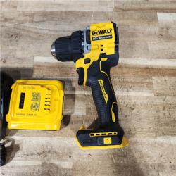 HOUSTON LOCATION - AS - IS DEWALT Atomic 20V Lithium-Ion Cordless Compact 1/2 in. Drill/Driver Kit