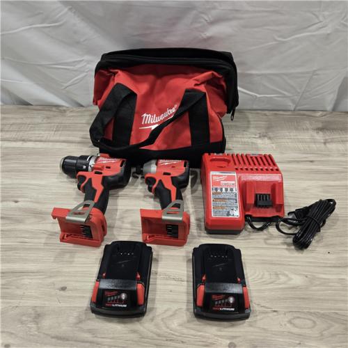 LIKE NEW! - Milwaukee M18 Compact Brushless 2-Tool Combo Kit