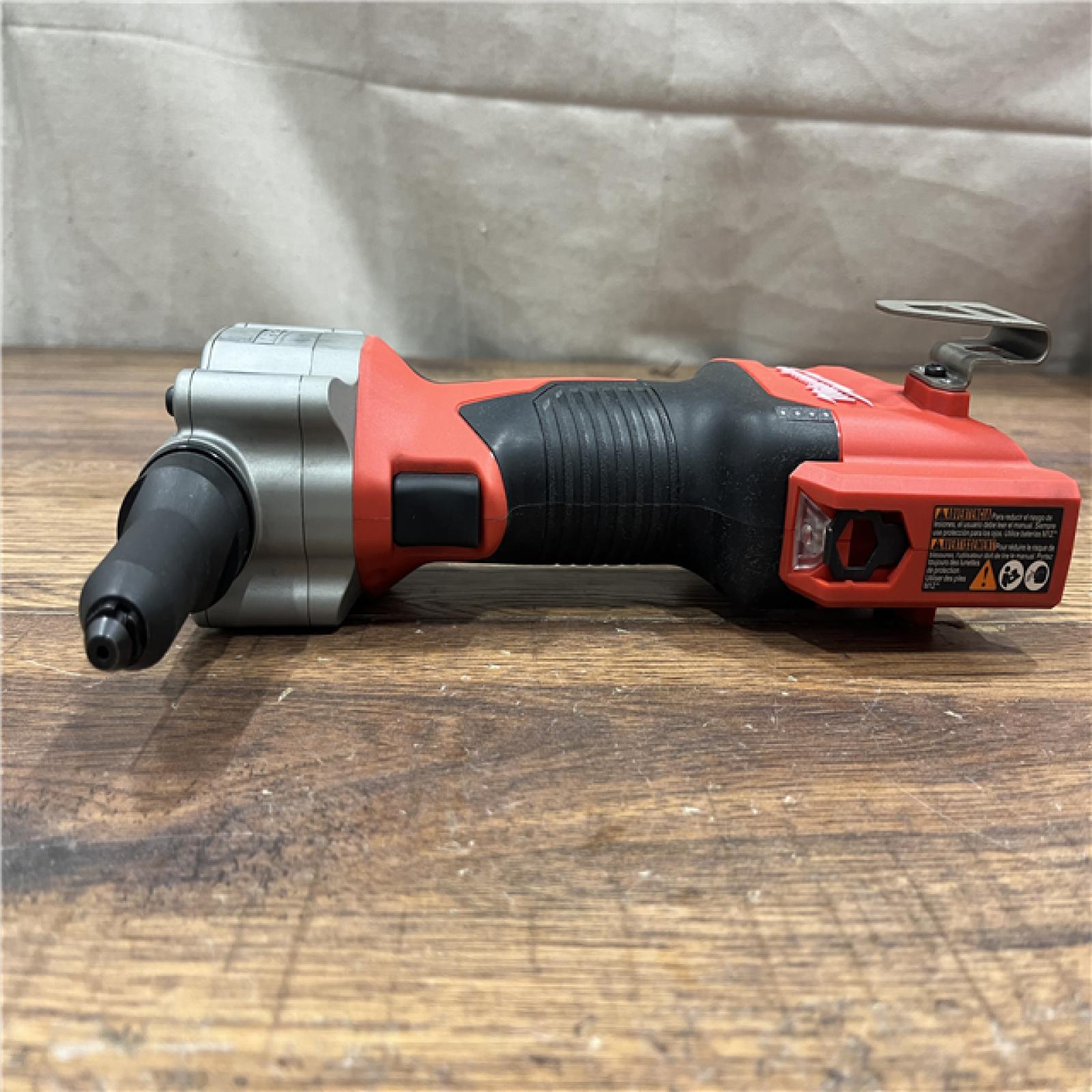 AS-IS MILWAUKEE M12 12-Volt Lithium-Ion Cordless Rivet Tool (Tool-Only)