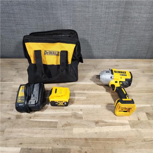 HOUSTON LOCATION - AS-IS Dewalt 20V MAX Lithium-Ion Cordless 1/2 in. Impact Wrench Kit