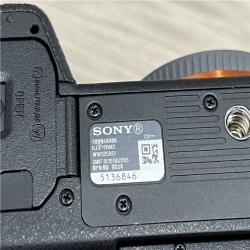 AS-IS Sony Alpha a7S III Full Frame Mirrorless Digital Interchangeable Lens Camera Body (Black)