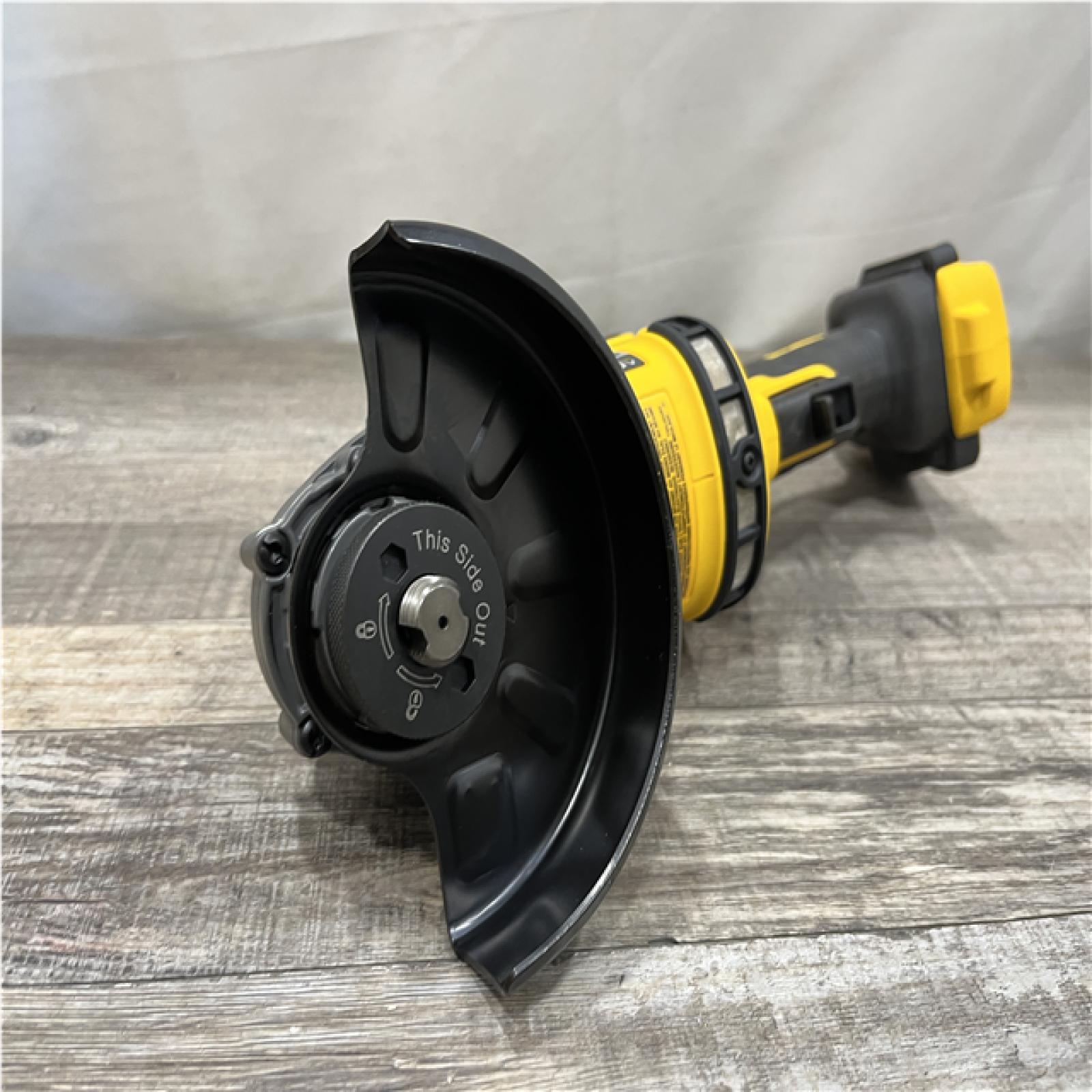 AS-IS DEWALT FLEXVOLT 60V MAX Cordless Brushless 4.5 in. to 6 in. Small Angle Grinder with Kickback Brake (Tool Only)