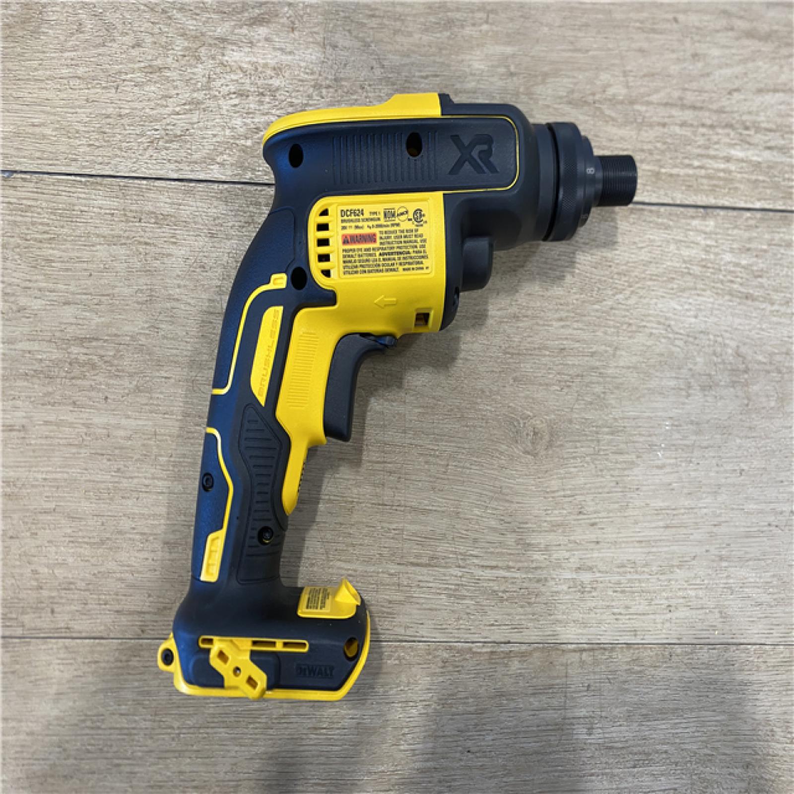AS-IS DEWALT 20V MAX XR Cordless Brushless Drywall Screw Gun Threaded Clutch Housing (Tool Only)