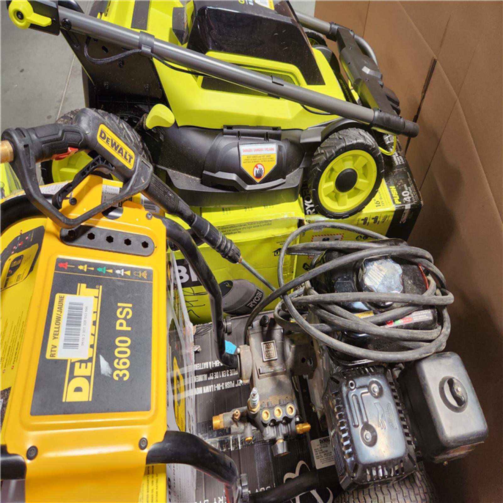 CALIFORNIA AS-IS OUT DOOR POWER EQUIPMENT