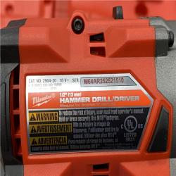 AS-IS Milwaukee 18V Lithium-Ion Brushless Cordless Hammer Drill and Impact Driver Combo Kit