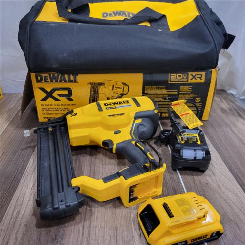 GOOD DEWALT 20V MAX XR 18 Gauge Brad Nailer Kit