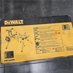 LIKE NEW! - DEWALT Heavy Duty Rolling Table Saw Stand with 200lbs.Capacity