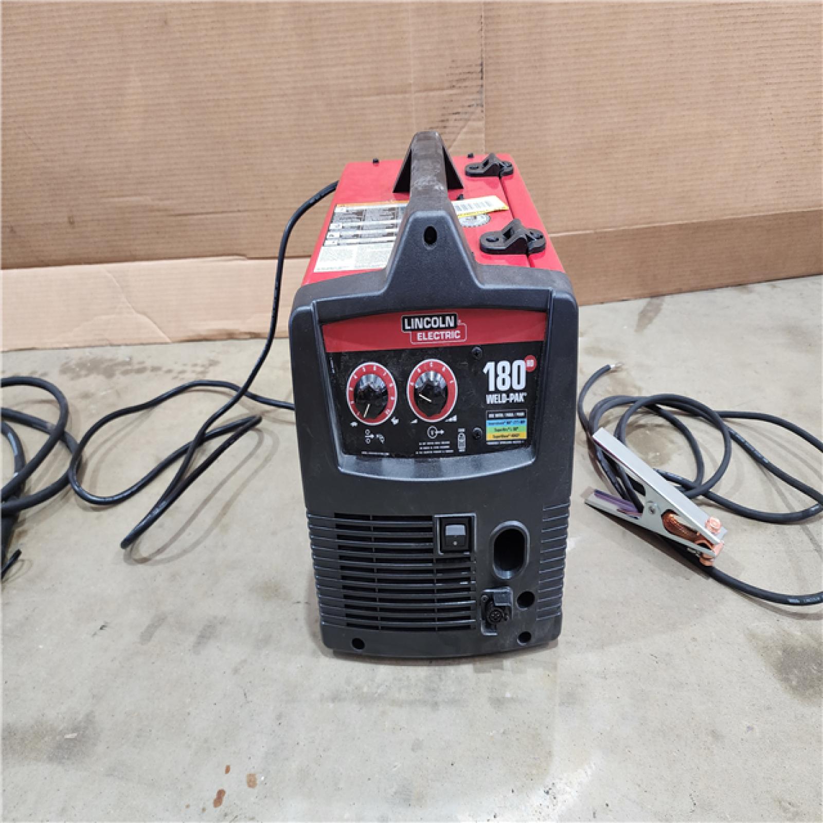 HOUSTON LOCATION - AS - IS LINCOLN ELECTRIC WELD-PAK 180HD