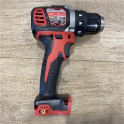 AS-IS Milwaukee M18 18V Lithium-Ion Cordless 1/2 in. Drill Driver (Tool-Only)