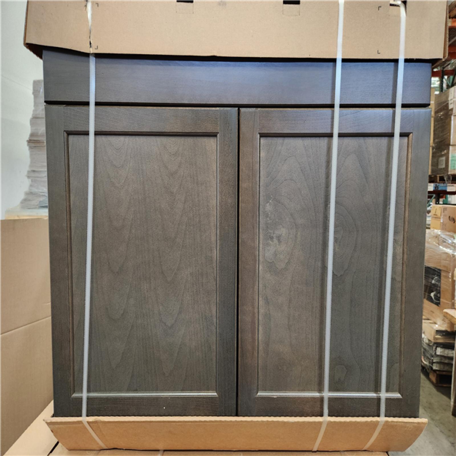 Phoenix Location Hampton Bay Kitchen/Bathroom Cabinet in Brindle (8 Cabinets)