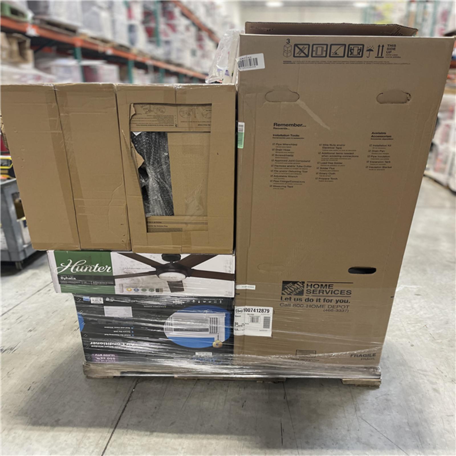 DALLAS LOCATION- AS-IS HOME IMPROVEMENT PALLET