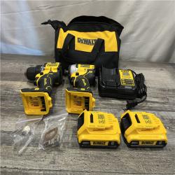AS-IS DEWALT ATOMIC 20-Volt MAX Lithium-Ion Cordless Combo Kit