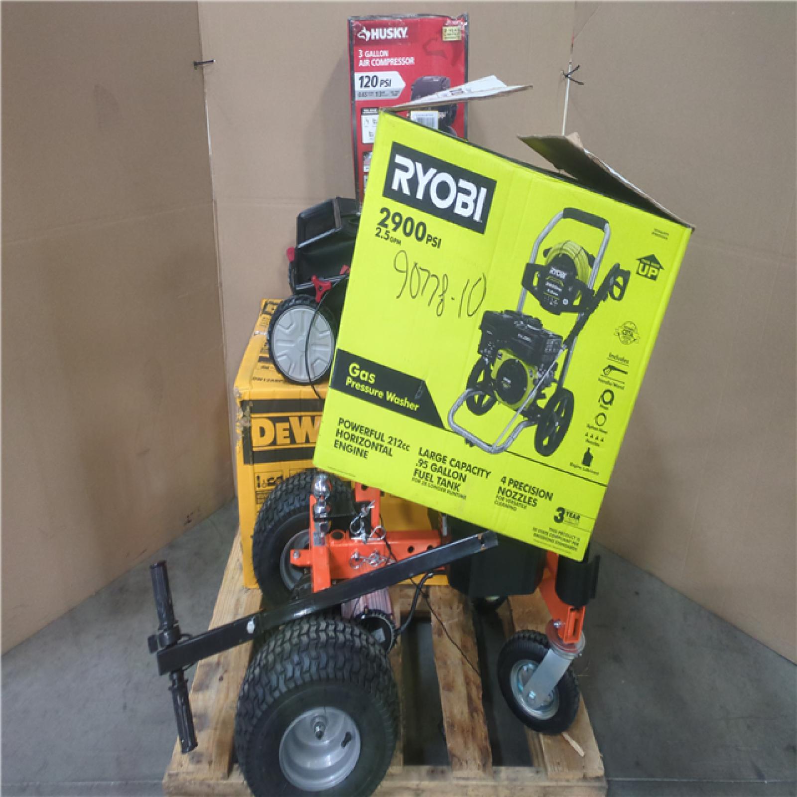 CALIFORNIA AS-IS OUTDOOR POWER EQUIPMENT