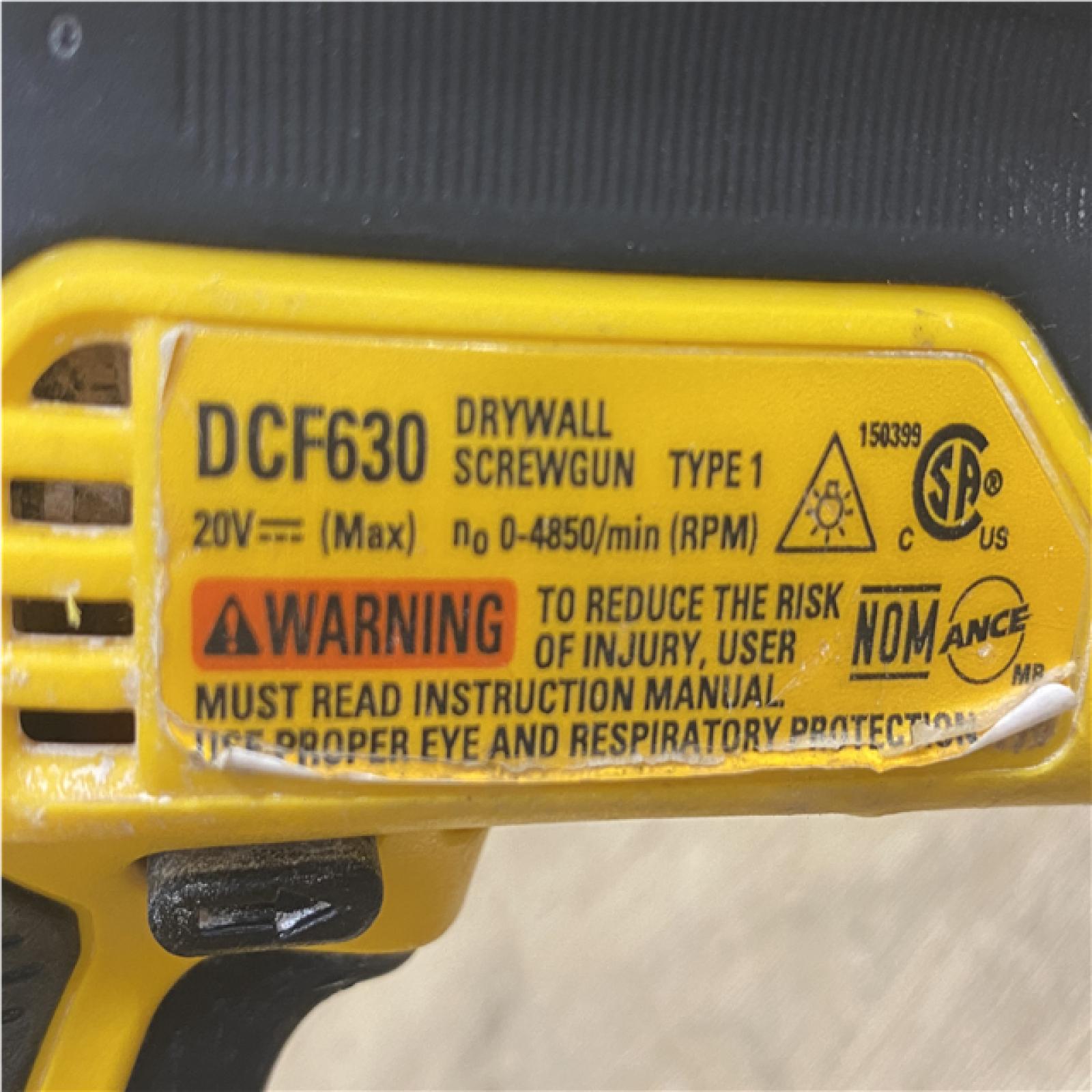 AS-IS DEWALT XR 20V MAX Lithium-Ion Cordless Brushless Screw Gun (Tool Only)
