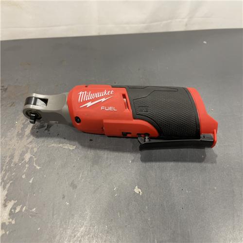 AS-IS - Milwaukee M12 FUEL 12V Lithium-Ion Brushless Cordless High Speed 1/4 in. Ratchet