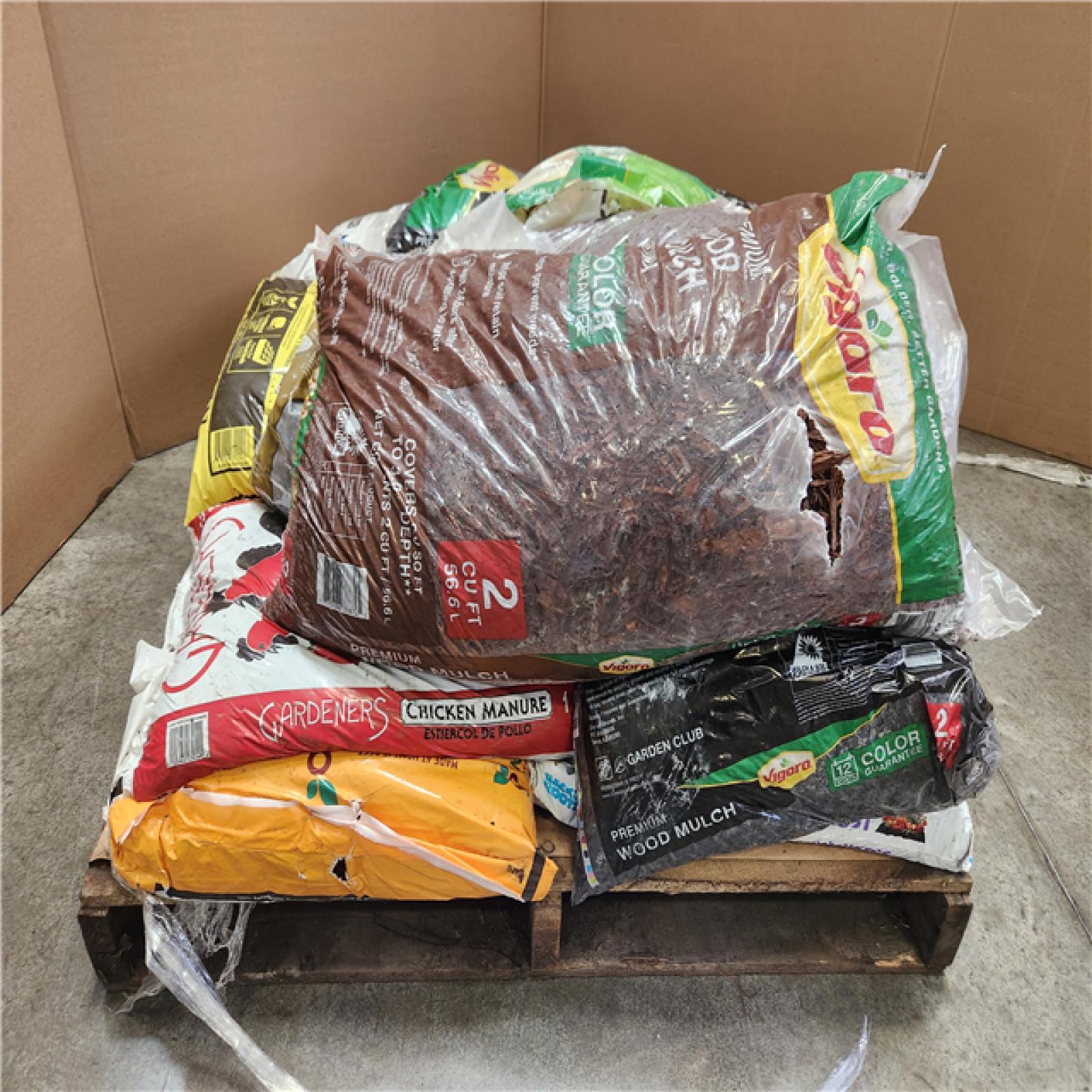 Phoenix Mixed Home Gardening Supplies (Includes Soil 5 Bags  Manure 3 bags  Mulch 4 Bags Compost 1 Bag)