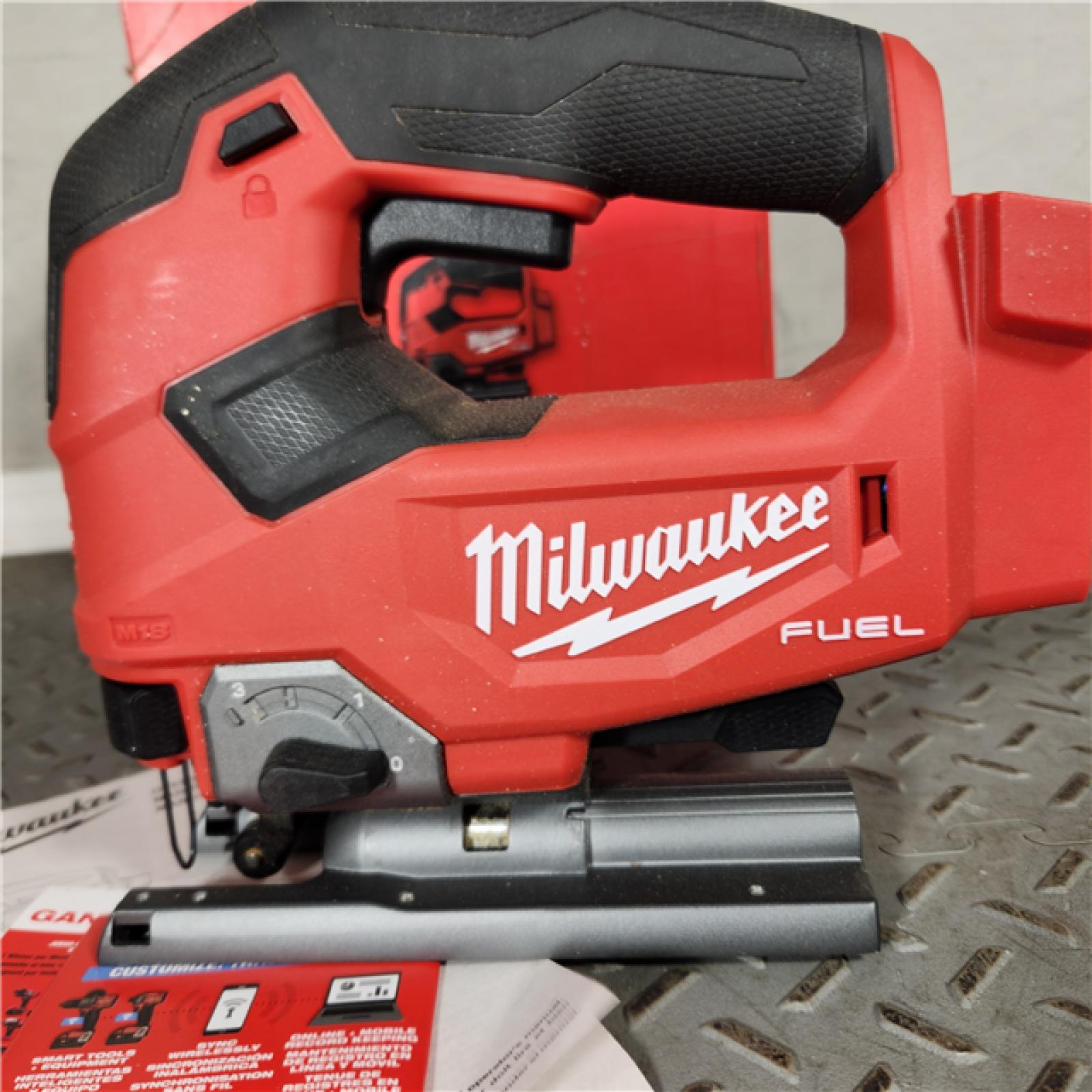 Houston location- AS-IS Milwaukee M18 FUEL Cordless D-Handle Jig Saw (Tool Only), 2737-20