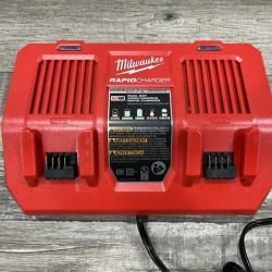 AS-IS Milwaukee 18-Volt Lithium-Ion Dual Bay Rapid Battery Charger