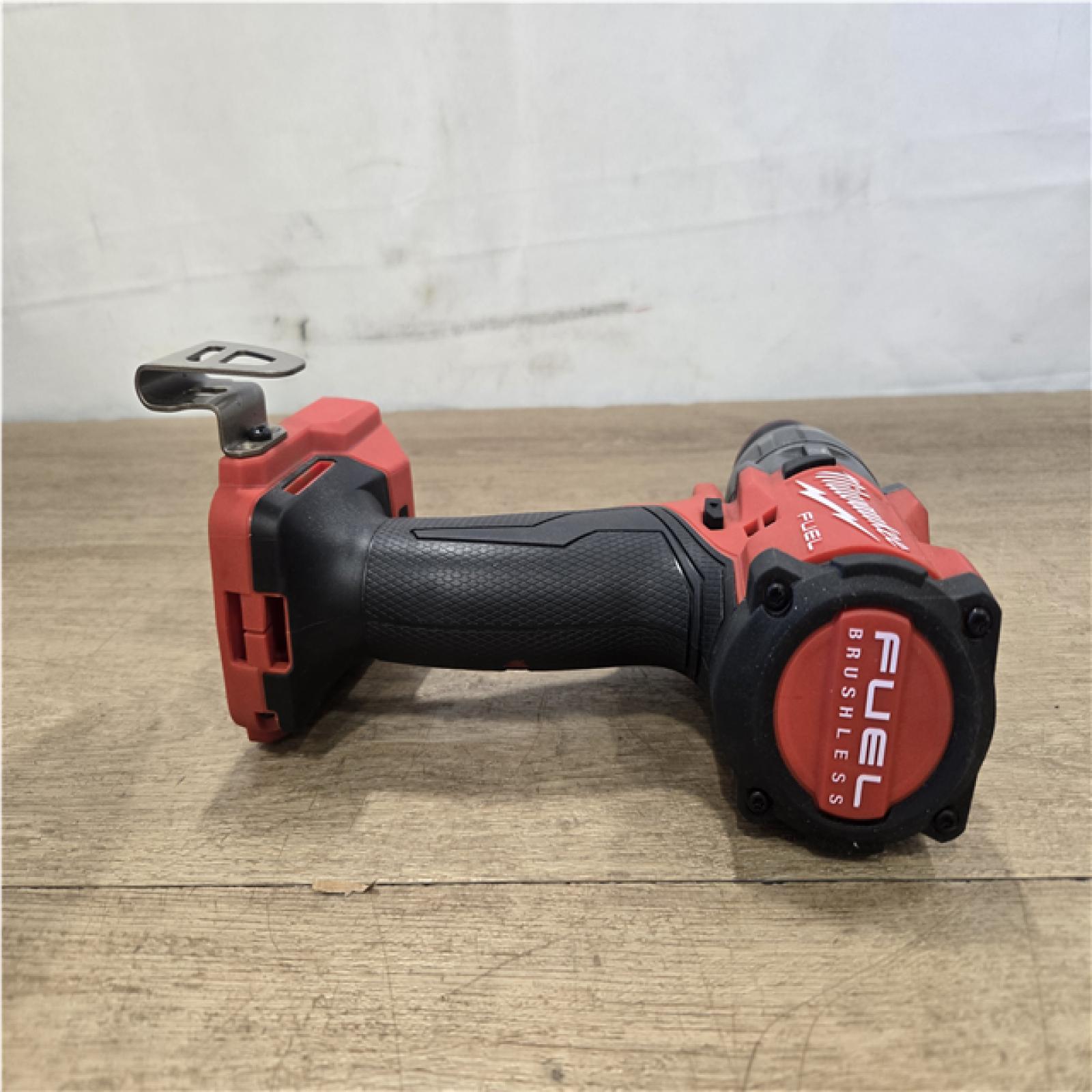 AS-IS Milwaukee FUEL 18V Lithium-Ion Brushless Cordless 1/2 in. Hammer Drill/Driver (Tool-Only)