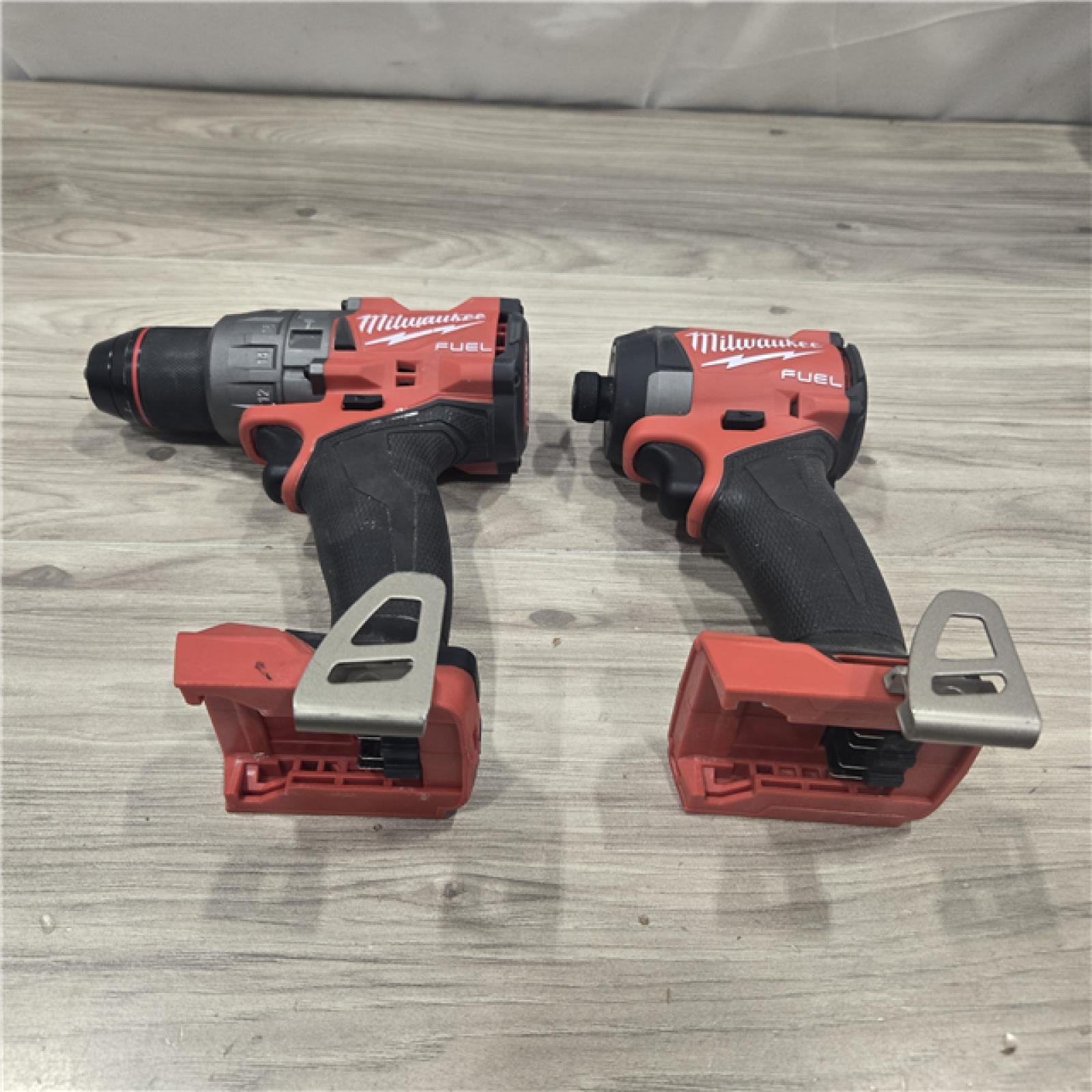 AS-IS MILWAUKEE FUEL 18V Cordless Hammer Drill and Impact Driver Combo Kit