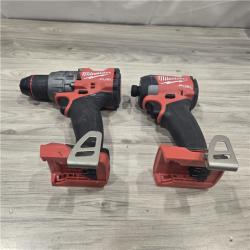 AS-IS MILWAUKEE FUEL 18V Cordless Hammer Drill and Impact Driver Combo Kit