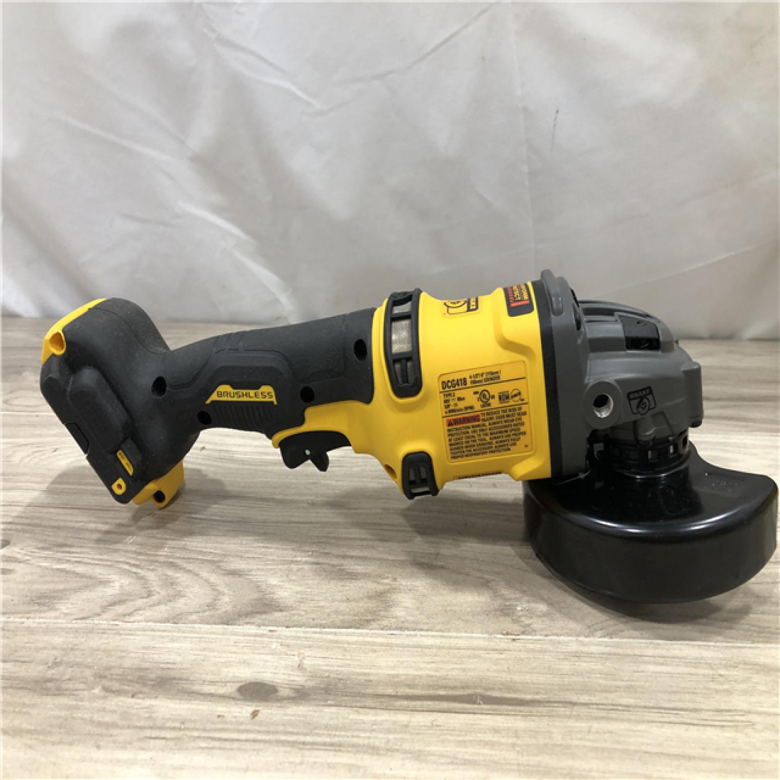 AS-IS DEWALT 60V MAX Cordless 4.5 in. to 6 in. Small Angle Grinder (Tool Only)