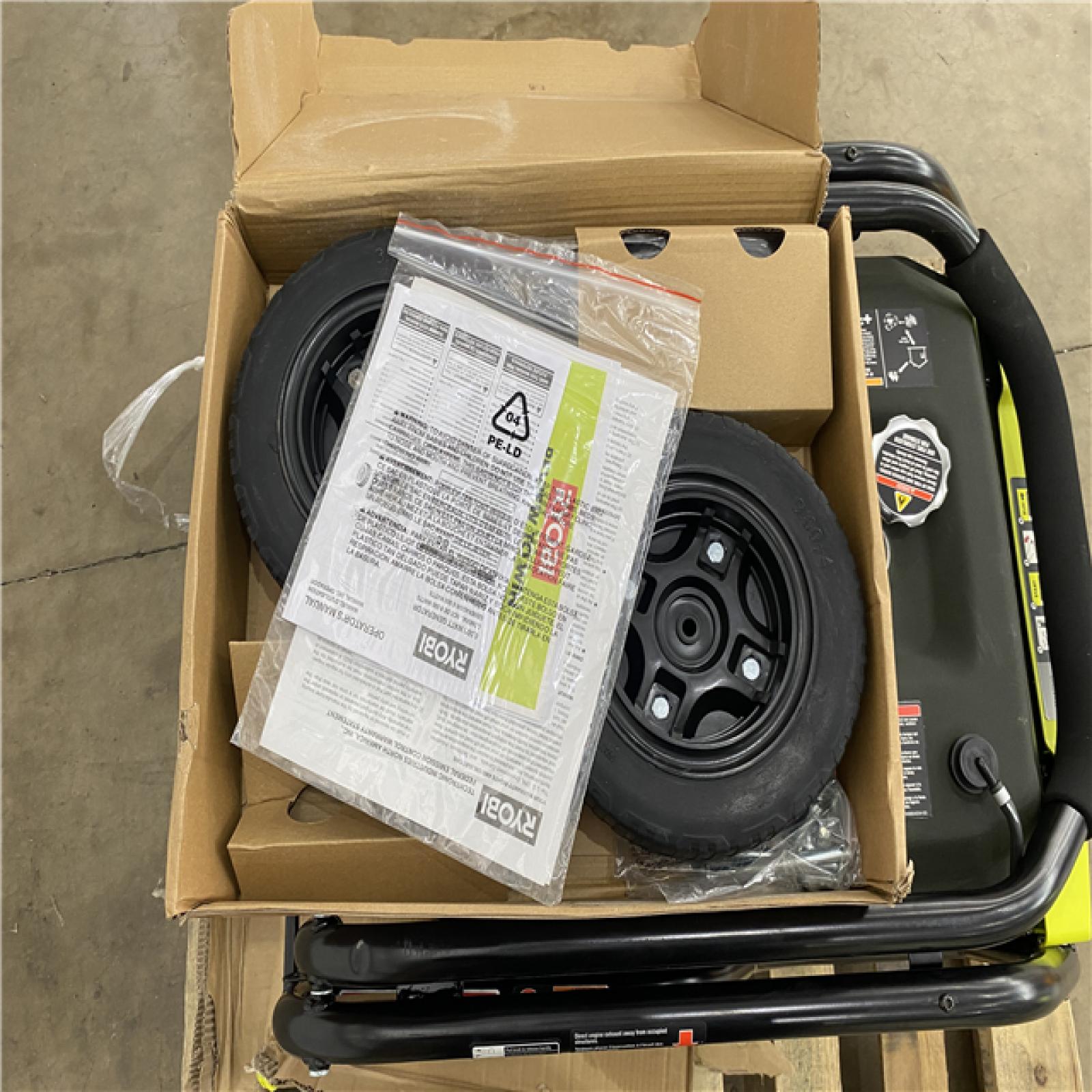 Houston Location AS IS - Ryobi 6500 watts Generator