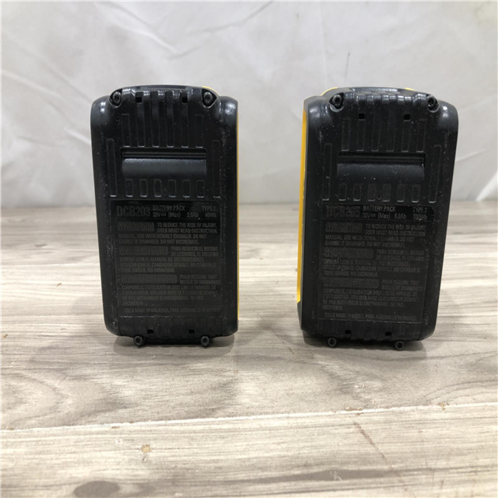 AS-IS DEWALT 20V MAX Lithium-Ion Battery Kit