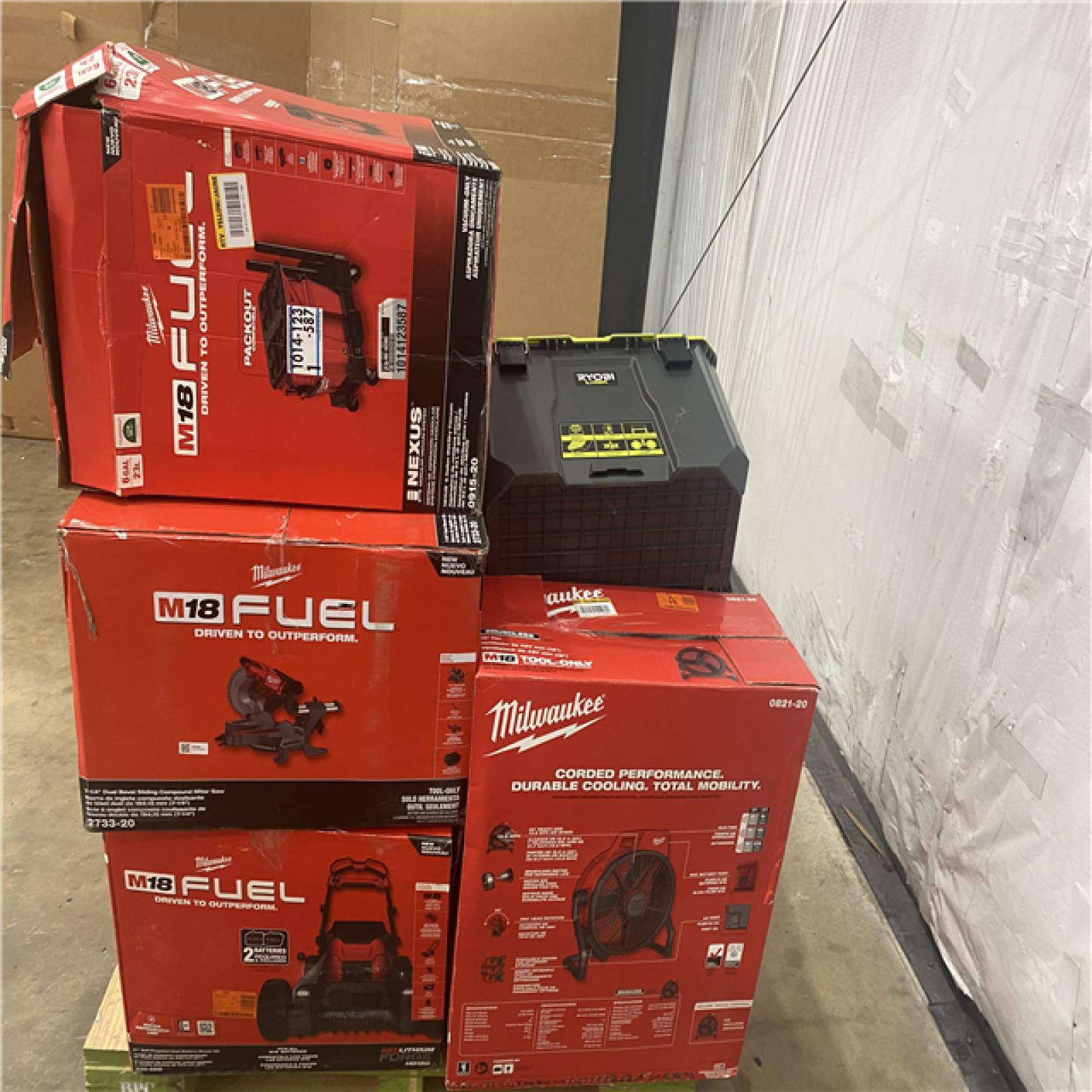 Houston Location - AS-IS Tool Pallet