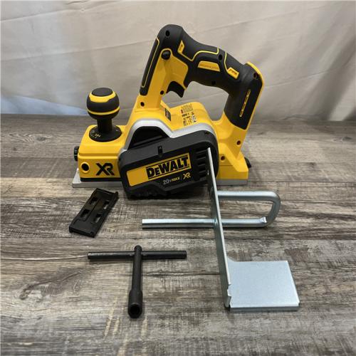 AS-IS DEWALT 20V MAX XR Cordless Brushless 3-1/4 in. Planer (Tool Only)