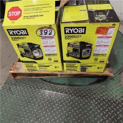 Dallas Location - As-Is Ryobi 2300-Watt Generator(Lot Of 2)