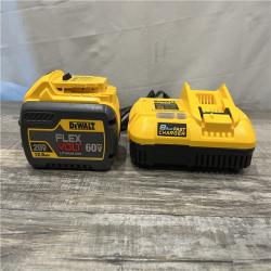 AS-IS DEWALT FLEXVOLT 20V/60V MAX Lithium-Ion 12.0Ah Battery and Fan Cooled Fast Charger
