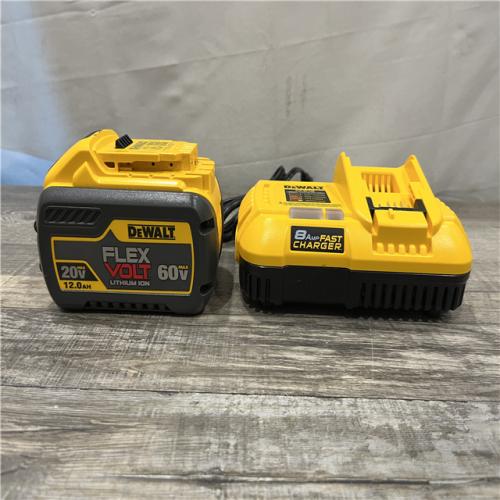 AS-IS DEWALT FLEXVOLT 20V/60V MAX Lithium-Ion 12.0Ah Battery and Fan Cooled Fast Charger