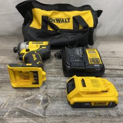 AS-IS DEWALT Atomic 20V Max Lithium-Ion Brushless Cordless Compact 1/4 in. Impact Driver Kit