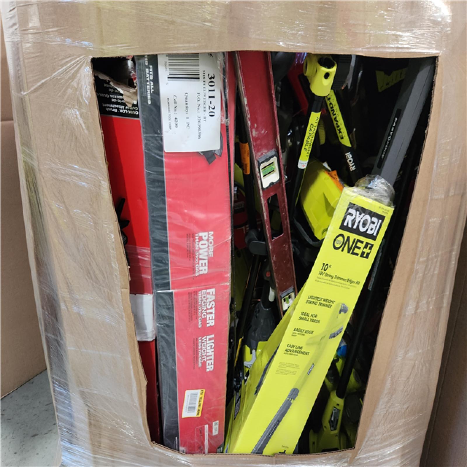 CALIFORNIA AS-IS TOOL PALLET