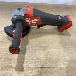 AS-IS Milwaukee FUEL 18-Volt Lithium-Ion Brushless Cordless 4-1/2 in./6 in. Braking Grinder with Paddle Switch (Tool-Only)