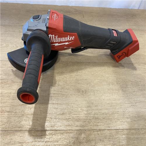 AS-IS Milwaukee FUEL 18-Volt Lithium-Ion Brushless Cordless 4-1/2 in./6 in. Braking Grinder with Paddle Switch (Tool-Only)