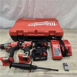 AS-IS MILWAUKEE FUEL 18V Cordless Hammer Drill and Impact Driver Combo Kit