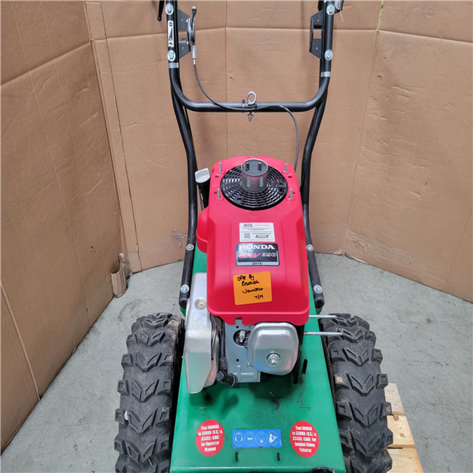 CALIFORNIA AS-IS BILLY GOAT HYDRO OUTBACK BRUSH CUTTER