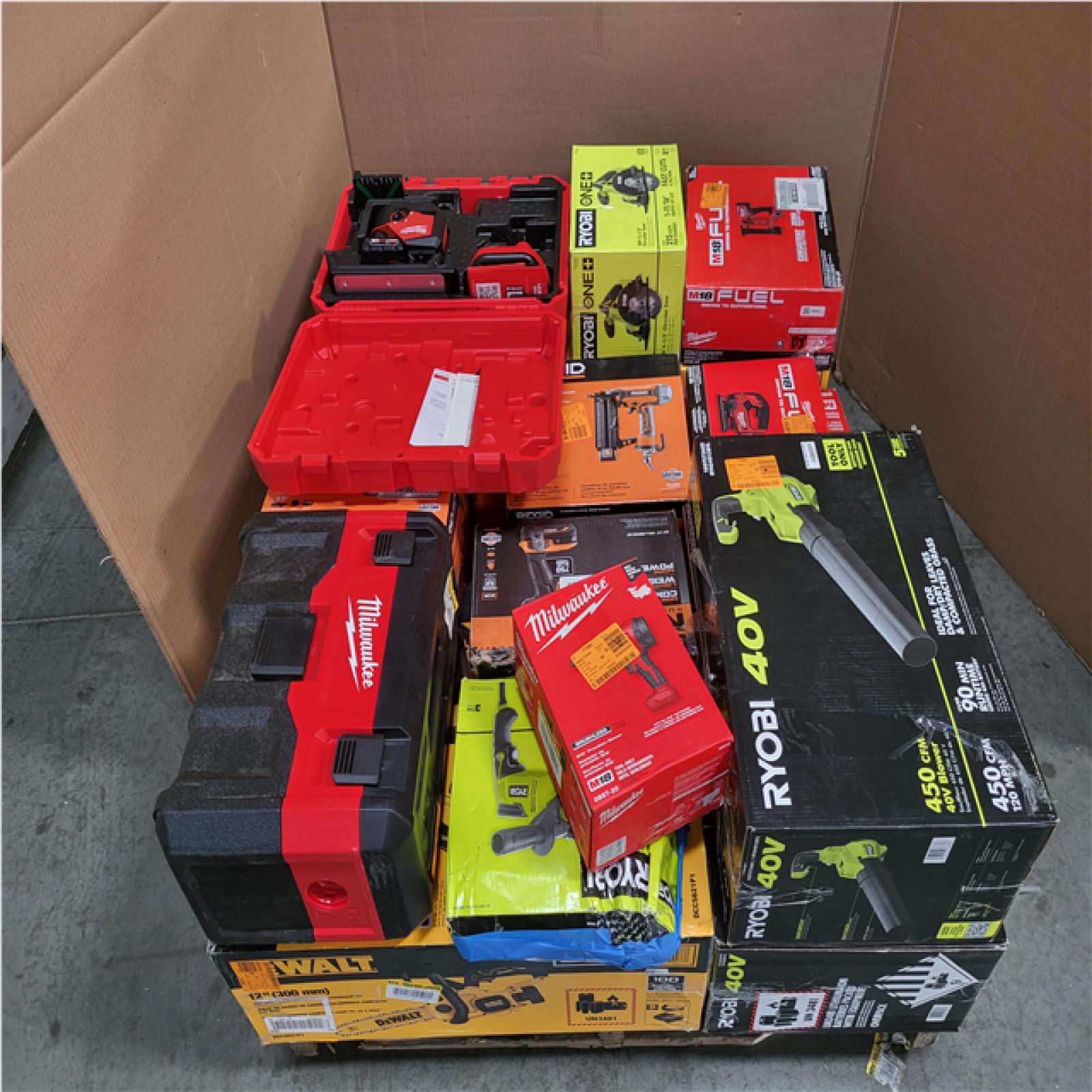 CALIFORNIA AS-IS TOOL PALLET