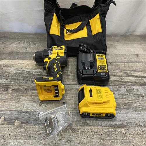AS-IS DEWALT Atomic 20V Lithium-Ion Cordless Compact 1/2 in. Drill/Driver Kit