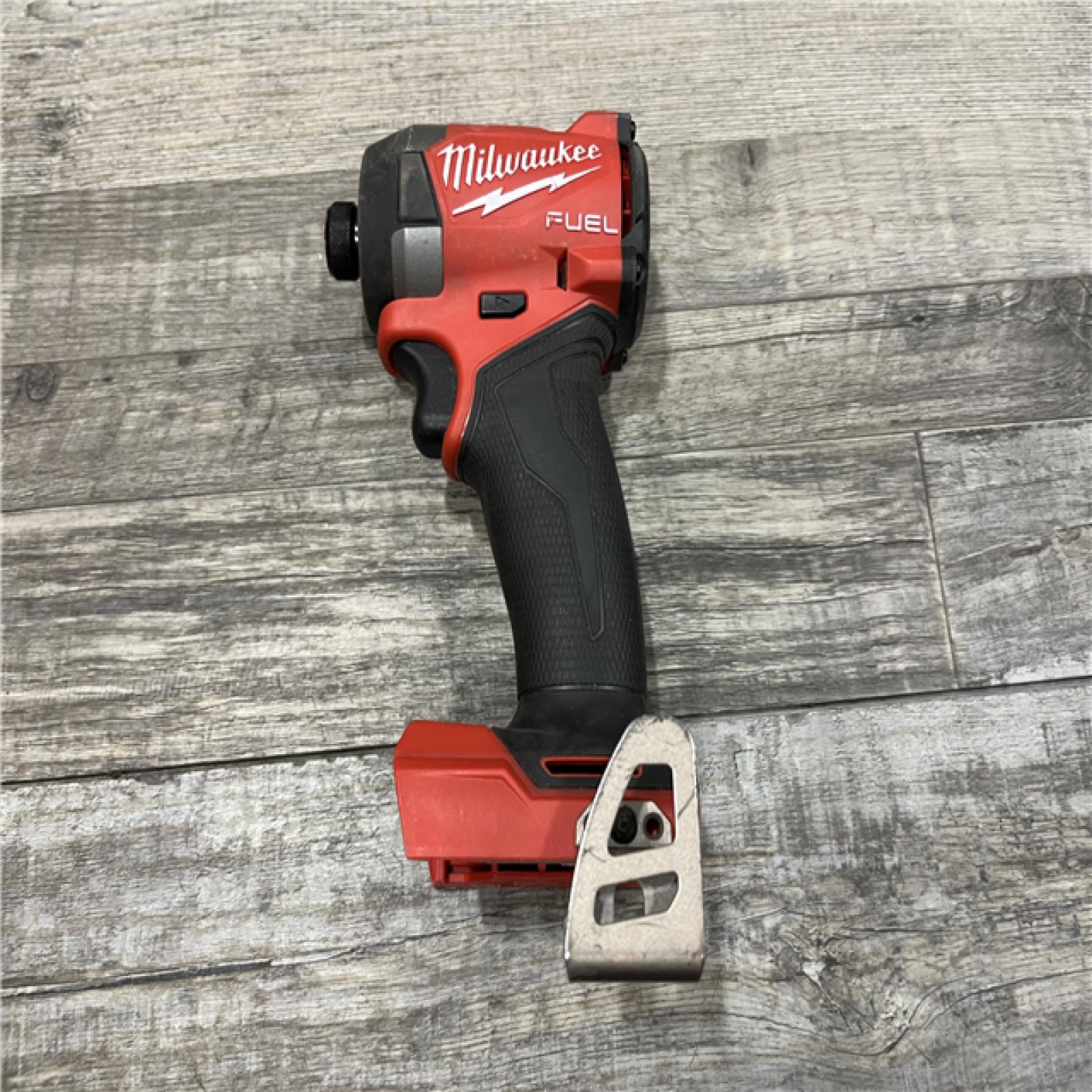 AS-IS Milwaukee FUEL 18V Lithium-Ion Brushless Cordless 1/4 in. Hex Impact Driver Kit